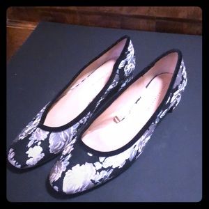 Zara brocade flat